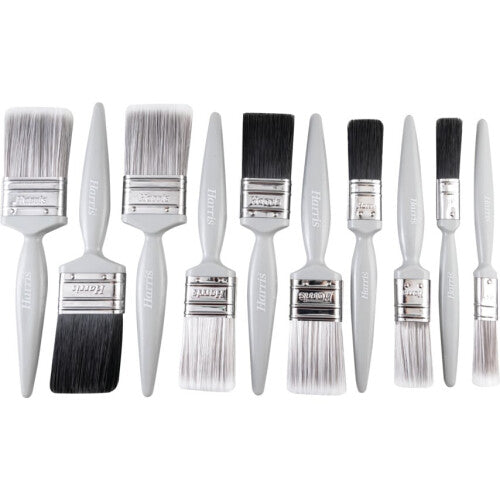 Harris Essentials Wall, Ceiling & Gloss Paint Brush Set Pack 10 [101011007]