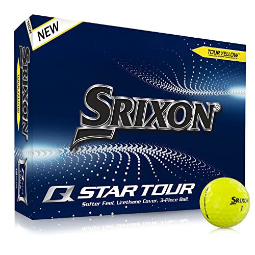 Q-Star Tour 4 - Dozen Golf Balls - Performance and Power - 3 Pieces - Urethane - Premium Golf Accessories and Golf Gifts