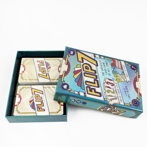 Flip 7 Card Board Game Toy Casual Gathering Family Party Prop Gifts Kids Fun