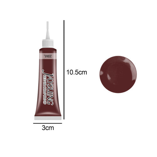 (Mahogany color) Leather color replenishing paste Leather coat and shoe dye Car leather seat leather renovating and replenishing color