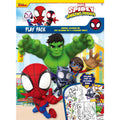 Spidey & Friends Play Pack: Over 30 Pages Colouring Set for Kids 3+ (FSC2-SPFPPK)
