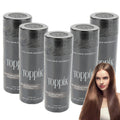 (dark brown) 5 Pack Toppik Hair Building Fibers Dark Brown 27.5 G / 0.97 Oz Hair Care