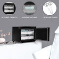 (Black) Hot Towel Warmer 23L Cabinet UV Steriliser