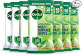 Dettol Antibacterial Multi Surface Cleaning Wipes, Crisp Pear, 350 Wipes (50 x 7pck) Plant-Based, Disinfectant, Biodegradable, Kills 99.9 Percent of Germs