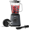 Tefal PerfectMix High-Speed Blender, 1200W, 2L Glass Jug, Powelix Technology, Removable Blades, Ideal for Smoothies, Soups, Sauces & Dips, Grey, BL771BG0