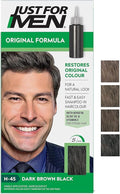 Just for men Original Formula Dark Brown Black Hair Dye, Restores Original Colour for a Natural Look H45