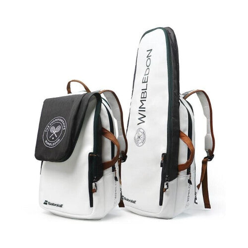 (Type A) Genuine Babolat Tennis Backpack Pure Wimbledon Co-branding Tennis Padel Squash Badminton Rackets Bag Large Capacity Raquete Bags