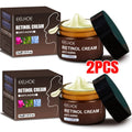 2X Retinol Cream with Hyaluronic Acid & Vitamin C - Anti-Aging, Brightening & Firming Moisturiser for All Skin Types