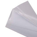 HOHOFILM White Flock Heat Transfer Vinyl Flocked HTV Vinyl Sheets 20""""x12""""Iron on for Tshirt Garment