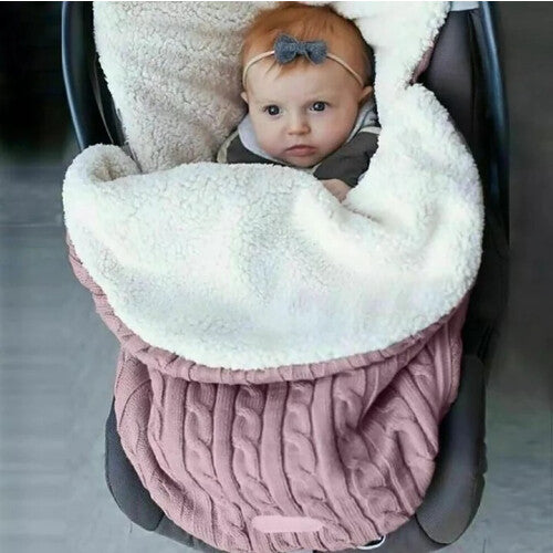 (Pink) Universal Baby Toddler Footmuff Cosy Warm Toes Apron Liner Buggy Pram Stroller
