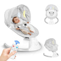 Baby Rocking Chair Electric Bluetooth Baby Swing Sleeping Cradle Grey