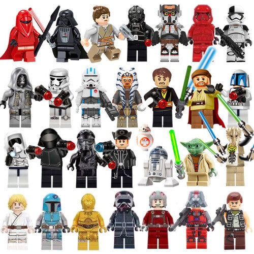 29pc Star Wars Minifigures Set