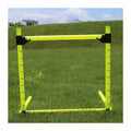 Agility Hurdles Lightweight Portable Hurdles Set for Athletics and Football Practice, 4-Piece Bar Set