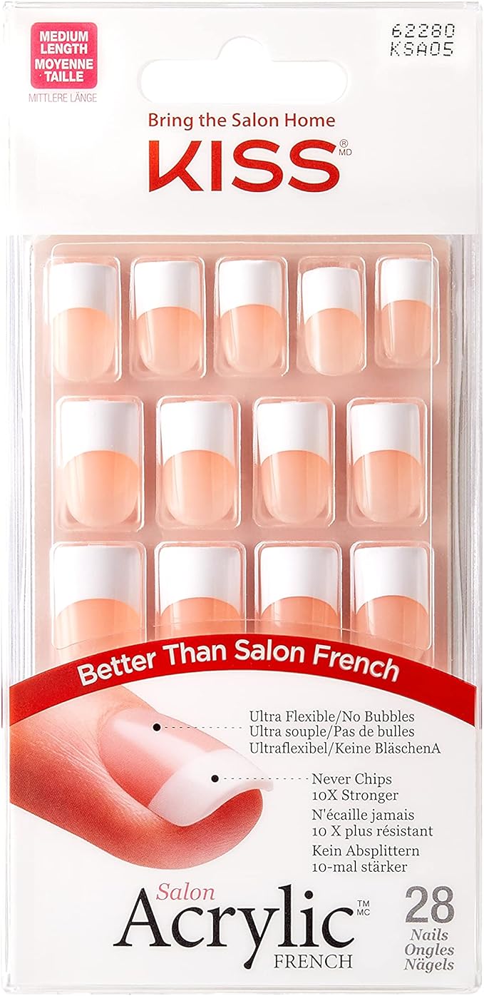 KISS Salon Acrylic FN Kit, Simple Life
