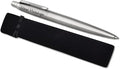 Parker Jotter Stainless Steel personalised parker pen engraved In Classy Gift Bag Ideal Valentine's day, Birthday or Fathers Day Gift Perfect For Men & Women With Laser Engraving (Silver)