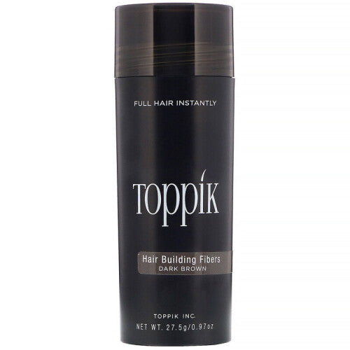 (DARK BROWN) Toppik Hair Building Fibres | Hair Fibres For Thinning Hair