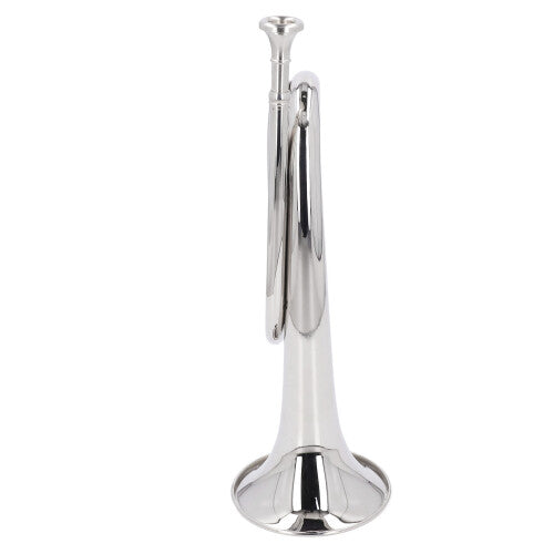 Versatile Silver Brass Bugle 11cm Diameter for New Musicians