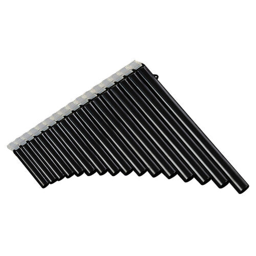 16-pipe Pan Flute In G-a2 Key, Abs Panpipes, Chinese Traditional Woodwind Instrument With Carry Bag (black)
