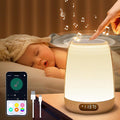 One Fire White noise Machine Baby Night Light Kids with 48 Colors and 14 White Noises,APP-Controlled Touch Night Lamp Kids Lamp,3000mAh Portable Toddler Night Light Nightlight Red Light,Baby Girl Gift[Energy Class F]