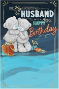 Me To You Tatty Teddy Husband Happy Birthday Card,9 x 6 inch