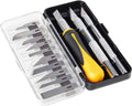 Modelcraft PKN3305/S Precision Craft Knife Set , Silver , 16 Piece