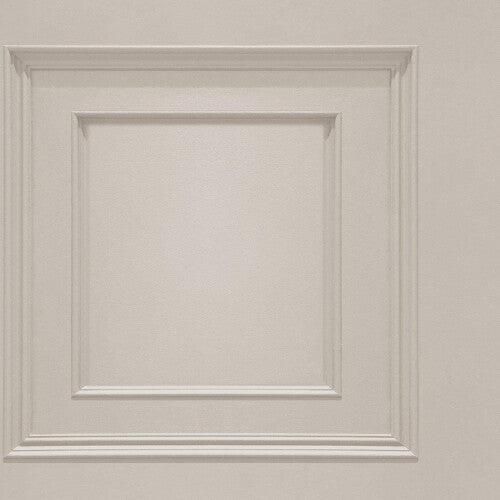 Oliana Wood Panel Effect Wallpaper Belgravia Decor Cream