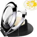 BIBURY Egg Slicer - Heavy Duty Cutter for Boiled Eggs, Strawberry, Fruit Garnish - Stainless Steel Wire With 3 Slicing Styles - Dishwasher Safe