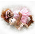 20" Reborn Doll Monkey Realistic Newborn Baby Toy