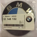 BMW 74mm Badge Emblem for Bonnet & Boot - 2/3/4 Series (OEM Part 51148219237)