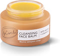 UpCircle Cleansing Face Balm with Apricot 55ml - Natural Cleanser To Remove Makeup, Including Waterproof Mascara + Clear Blackheads - Sea Buckthorn, Oat + Rosemary Oil - Vegan + Cruelty-Free