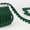 Stephanoise 6mm Pom Pom Trim Bottle Green - per metre