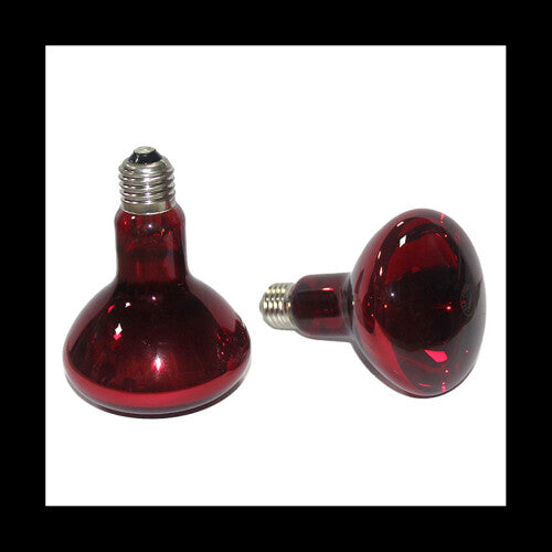 2 Pcs 60W Reptile Heater Bulbs, Amphibian Infrared Sunning Bulbs, Reptile Heater Bulbs
