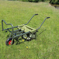 Actiaspet Fishing Trolley Solid PU Wheel Folding Cart Detachable Bag