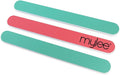 Mylee Double-Sided Nail Files (Pack of 3) – Professional Manicure Prep Tool to Shape and Repair, 180/240 Grit to File and Contour, Suitable for Acrylic, Natural Nails and Gel Polish Removal