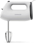 Kenwood QuickMix Lite, Lightweight Hand Mixer Twin Beaters with Slow Speed Start, SureEject Tool, Cord Wrap, HMP10.00WH, 300W Motor, Dishwasher Safe, White
