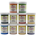 Set of 10 Ceramic Underglaze Paint Colors for Clay  Greenware or Bisqu