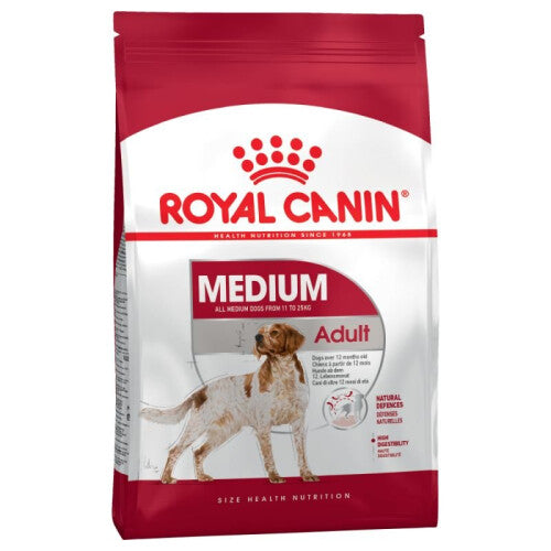 Royal Canin Medium Adult Dog Food Dry Mix 15 kg