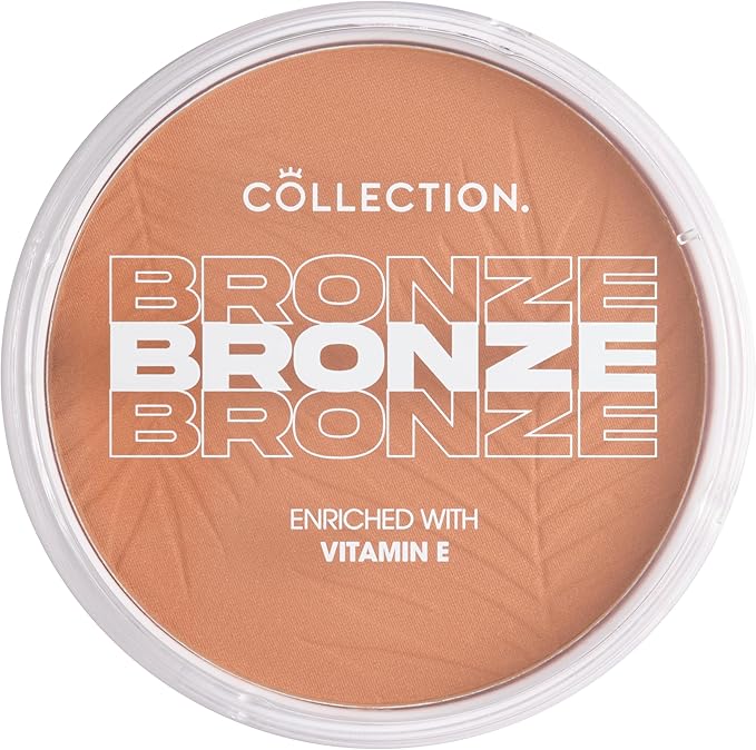 Collection Cosmetics Bronze Glow, Highly Pigmented Bronzer, 15g, Shimmering Light, Packaging may vary