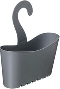 TATAY Shower Caddy Multifunctional | Resists Humidity | Easy No-Drill Installation | Polypropylene | Stackable Hanging Shower Basket | Easy Drainage and Cleaning | 25 x 9 x 28 cm - Grey