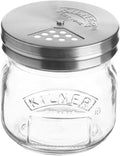 Kilner 0.25Litre Storage Jar and Shaker for Parmesan, Sprinkles, Herbs and Spices