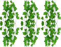 Owill 3 pack Artificial Fake Vine, 21Ft Fake Ivy Fake Plants Green Leaves Hanging Vine Plant Vine Decoration for Home Kitchen Garden Office Wedding Wall