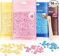 Hard Wax Beads, Hard Wax Beans 400g Hard Wax Hair Removal with 10 Pcs Wood Sticks - Painless at Home for Woman Men for Full Body Brazilian Bikini Face Legs Eyebrow