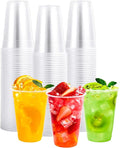 100X Clear Plastic Disposable Drink Cups for Water 7 Oz/180ml Perfect for Drinking Events Home, Parties Picnic and Everyday Use (Pack of 100)