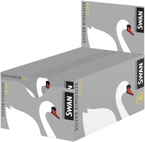 Swan Silver King Size Slim 50pks/Box