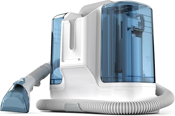 Carpet Spot Upholstery Cleaner - Handheld Sofa Stain Striker 450W Wet Washer Machines Vacuum Portable Compact Cleaning Machine Small Mini Messy Tool for Pets Home Rug Couch Car Seats