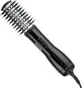 BaByliss Flawless Volume Hot Air Brush - Dry and Style in One, Titanium-Ceramic 38mm Barrel for Smoothness, Ionic Frizz-Control, Black, 2764U