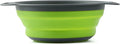 Silicone Collapsible Colander Sieve, Kitchen Foldable Colander Silicone Strainer, Environmentally Friendly Non-Toxic Easy to Clean.