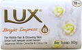 Lux Bright Soap Bar 80g 12s