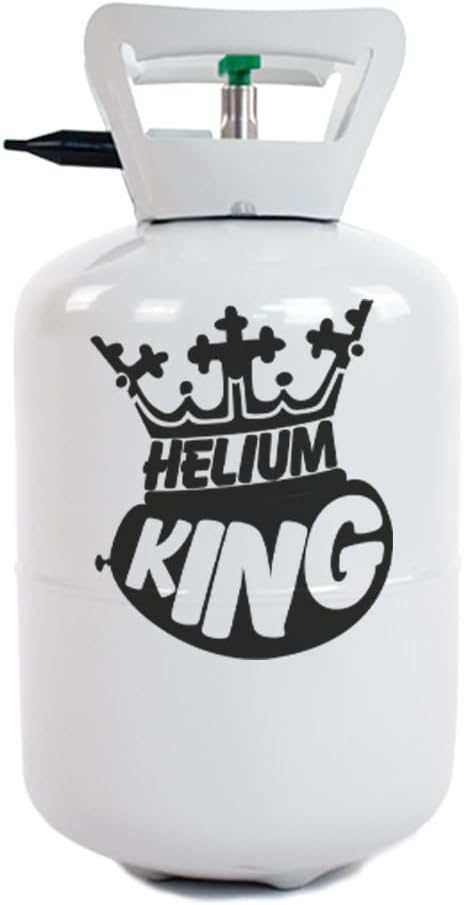 Disposable Helium Gas Canister - Fills 30 x 9 Inch Latex Balloons or 14 Foil Balloons - Helium Balloon Gas UK Filled Cylinder