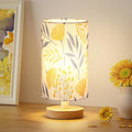 Aooshine Small Bedside Table Lamp, Ginkgo Table Lamp for Bedroom, Bed Lamps with Inline Control Small Bedside Lamp with 3000K (Bulb Included)
